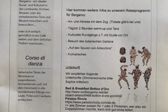 Workshop Angebot (Termine): Renaissance-Tanz und Kultur in Bergamo It