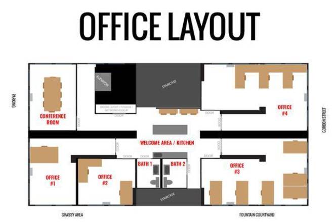 Office and Co-working Space for rent in Savannah, GA