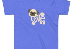 Selling: Toddler - LoVe T-Shirt PUG Edition