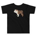 Selling: LoVe Style T-Shirt for Toddlers - Bull Dog Edition