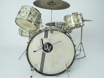 Selling with online payment: Ludwig 1941 Top Hat and Cane “Swing Sensation” Complete Set