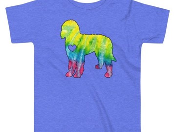 Selling: Tees for Toddlers Collection, Golden Doodle Silhouette