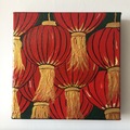  : Acrylic Painting : Chinese Lanterns