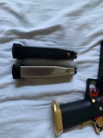 AW Custom "Competitor" Hi-CAPA Gas Blowback Airsoft Pistol 