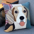 Selling: Beagle Dog Pillow, Pet Pillow, Dog Decor, Dog Lover Gift, Cushion