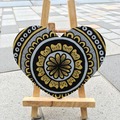  : Metallic Mandala Desk Accessory - Exclusively Hand-Painted