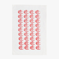  : Baozi Tea Towel - Red