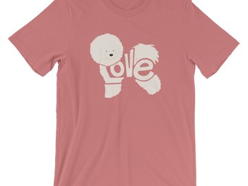 Selling: LoVe T-shirt - Bichon Frise Edition