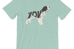 Selling: LoVe T-Shirt - English Springer Spaniel 