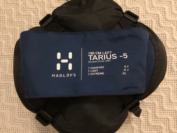 Renting out (per night): Haglöfs Tarius -5 makuupussi