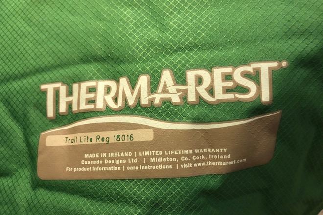 Therm-a-Rest Trail Lite -makuualusta