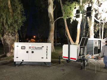 En alquiler: Grupo electrógeno 33kva
