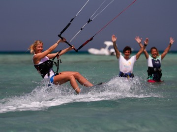 Course & Accomodation: Kite Camp Taiba incl. 7 days Accommodation, Lessons and Equipment