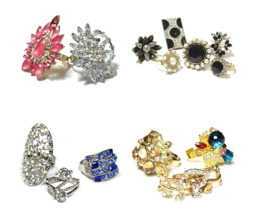 (1,047 Piece) Stylish Rings For Women - Fashion Jewelry Lot