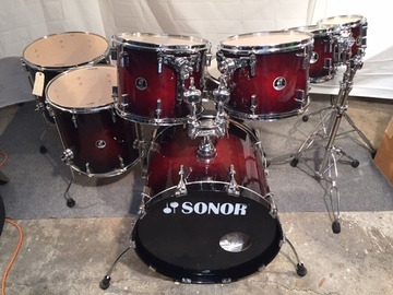 Selling with online payment: $800 OBO Sonor Force 3007 néw 7 piece maple set price reduction