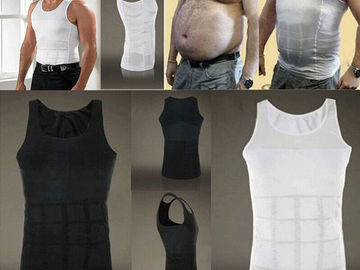 Comprar ahora: 50x MenBody Slimming Tummy Shape Belly Underwear Waist shirt Vest