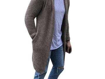 Vente avec paiement en ligne:  2019 automne hommes tricoté élégant hommes Cardigan tricoté chan