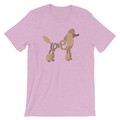 Selling: LoVe T-Shirt - Poodle (Brown Design)
