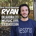 Drum - 60 Minute: Ryan - Drum Teacher - Drumset and Marching Percussion