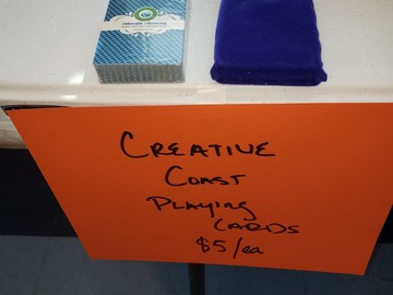 Vendiendo Productos: Creative Coast Playing Cards