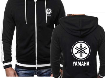 Vente avec paiement en ligne: Sweat à capuche pour homme Yamaha Voiture Logo Imprimé décontract