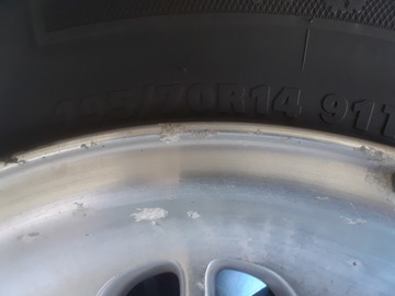 Selling with online payment: snow tires  on ford rims
