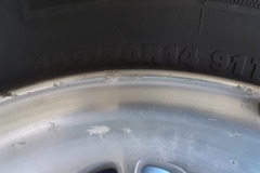 Selling with online payment: snow tires  on ford rims