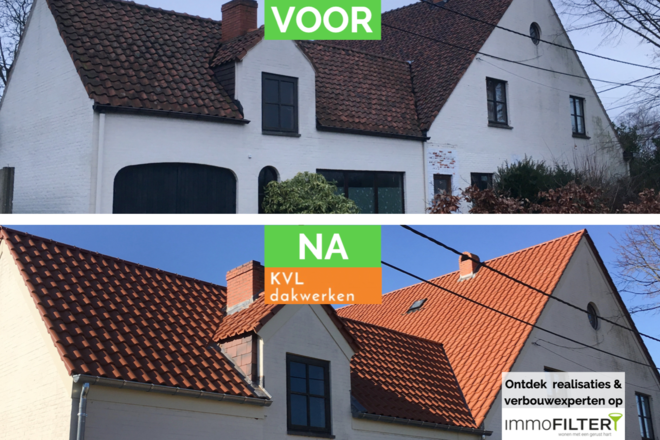 Realisatie Kvl Dakwerken Creaton Melodie Eternit Immofilter Be