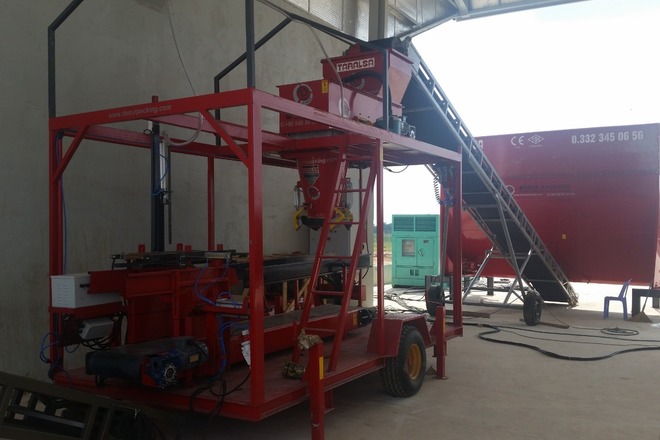 Maize Corn Silage Tmr Base Single Packing Machine