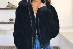 Vente avec paiement en ligne: Chaud hiver femmes épais chaud ours en peluche poche polaire vest