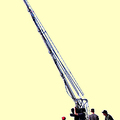 Vermieten: GF- 9 Kransystem bis 10.5 m Höhe (Nutzlast = 27 kg) komplett