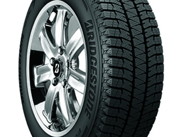 Selling with online payment: Bridgestone Winter Tires on Steele Rims - 235/65R16 
