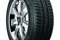 Selling with online payment: Bridgestone Winter Tires on Steele Rims - 235/65R16 