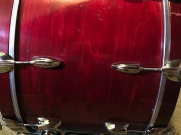 Selling with online payment: Gretsch 22x14 1979 Maple Bass drum, rosewood finish