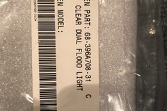 Selling with online payment: Whelen dual flood lens 68-396A708-31