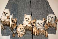 Selling: ZooFleece Terrier Dogs Cute Puppies Gray Sweater Pet Jacket