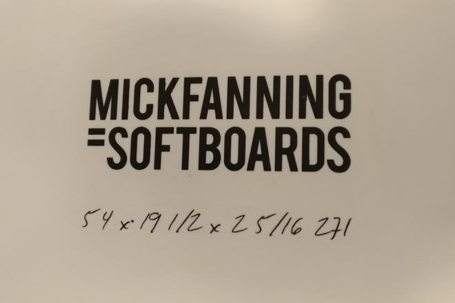 MF SOFTBOARDS DHD Twin 5'4