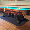 Buy Now: Brunswick Mission 'B' model antique pool table
