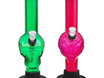  :  6" Acrylic Assorted Water Pipe 