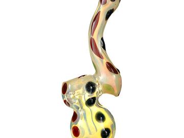 Post Now:  Fumed Spotted Bubbler 5.5" 