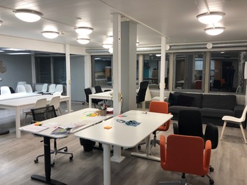Vuokrataan: Office Space/Toimistotila ylimmässä kerroksessa Vallila