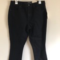 Buy Now: Women's Kick Boot Crop Jeans Black Wash Sizes. EST. Retail $1500