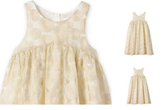 Renting out with online payment: Flowergirl dresses - cream and gold