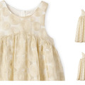 Renting out with online payment: Flowergirl dresses - cream and gold