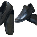 Renting out with online payment: Boys wedding shoes - black - will fit 6 or 7 yo - size 12