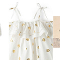 Renting out with online payment: Flower girl dress - Country Road gold leaf dress - size 7