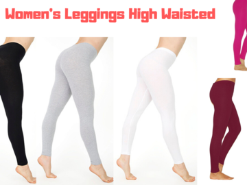 Buy Now: 28  Women's Leggings High Waisted - Retail $500