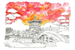  : The Chi Lin Nunnery (Limited Edition Print)