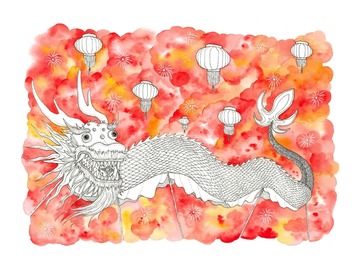  : The Dragon Dance (Limited Edition Print)