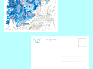  : The Big Buddha Postcard